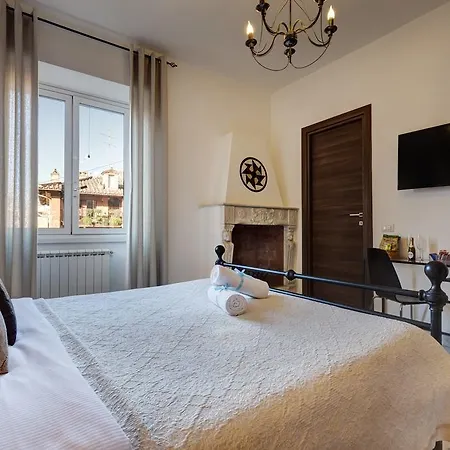 לינה וארוחת בוקר Little Rhome רומא